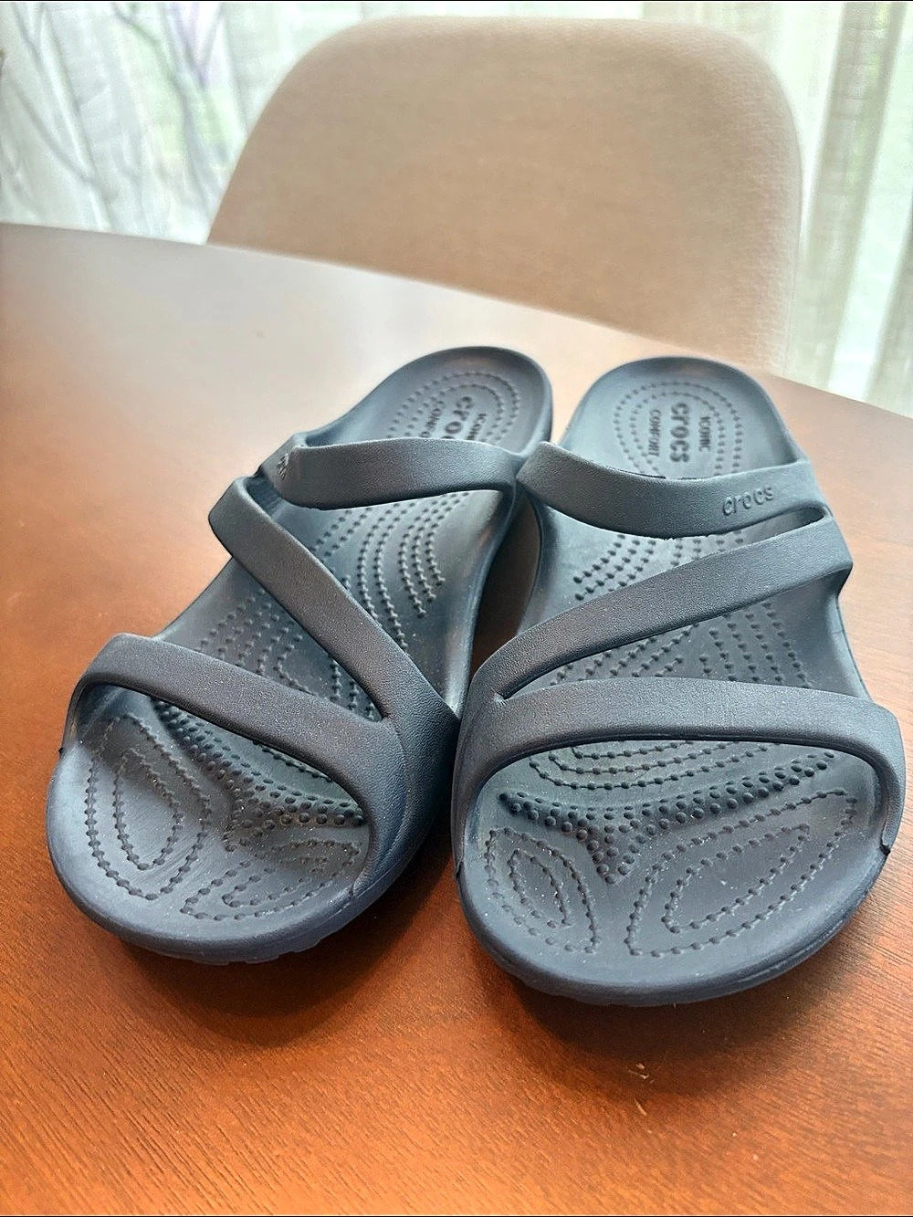 Crocs Navy Sandals US 7